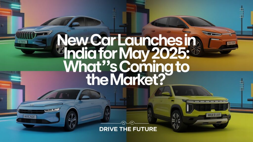 New Car Launches in India for May 2025: What’s Coming to the Market?