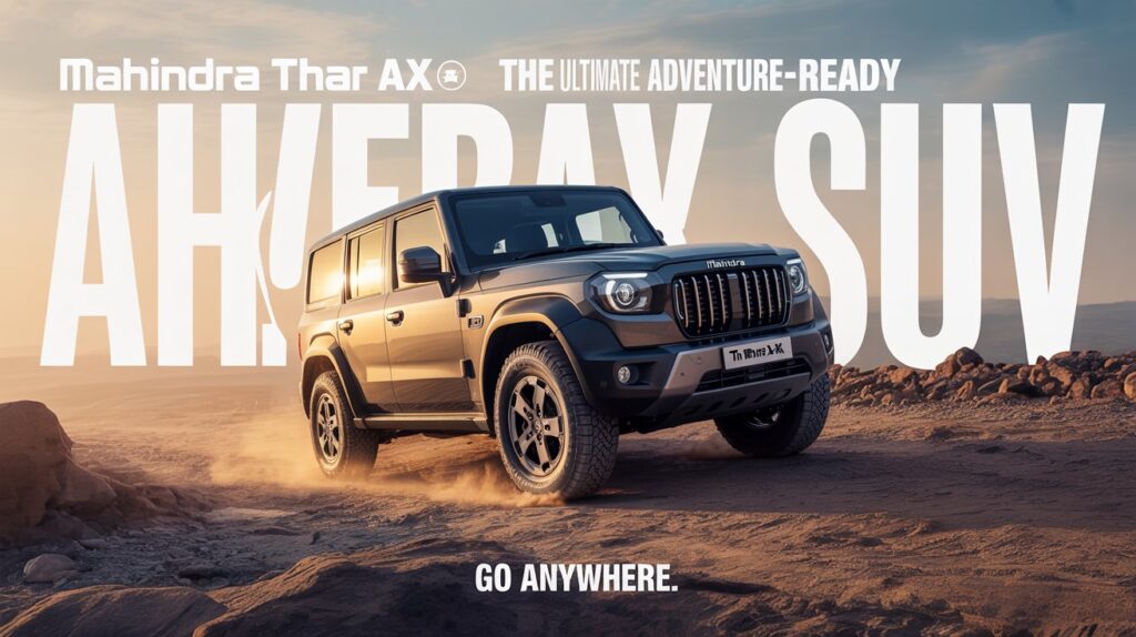 Mahindra Thar AX Opt